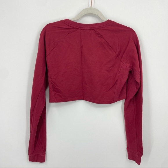 Gymshark Cropped Long Sleeve Top Sz S - Picture 3 of 5